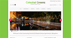 Desktop Screenshot of celestialgreens.org